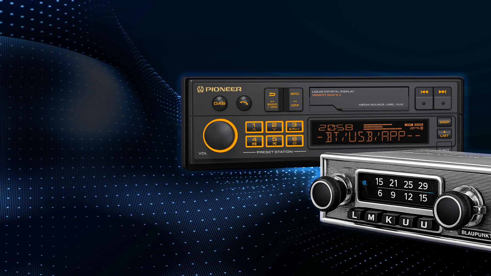 Retro Radio 2 Slide background